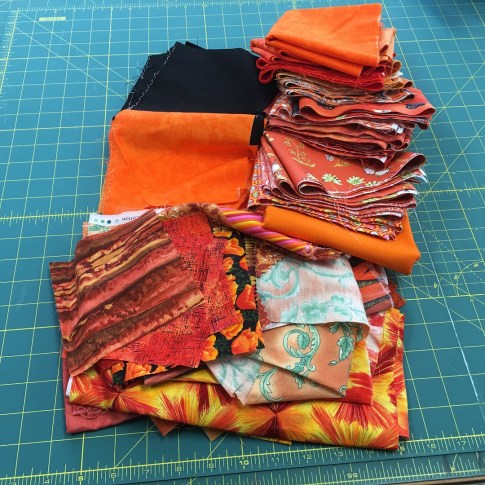 Orange Fabrics